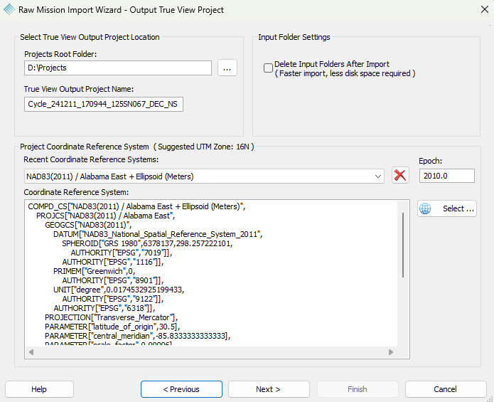RawMissionImport-ProjectSettingsPage.png