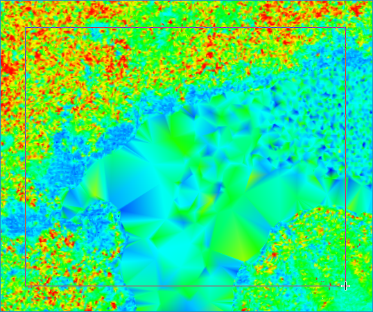 image showing digitizing rectangular issue feature