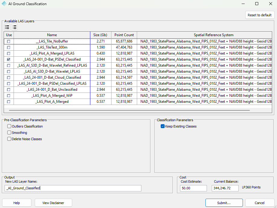 Ai Ground Classification Lp360